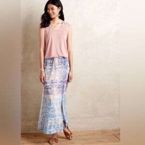 Anthropologie Maeve Maxi Skirt